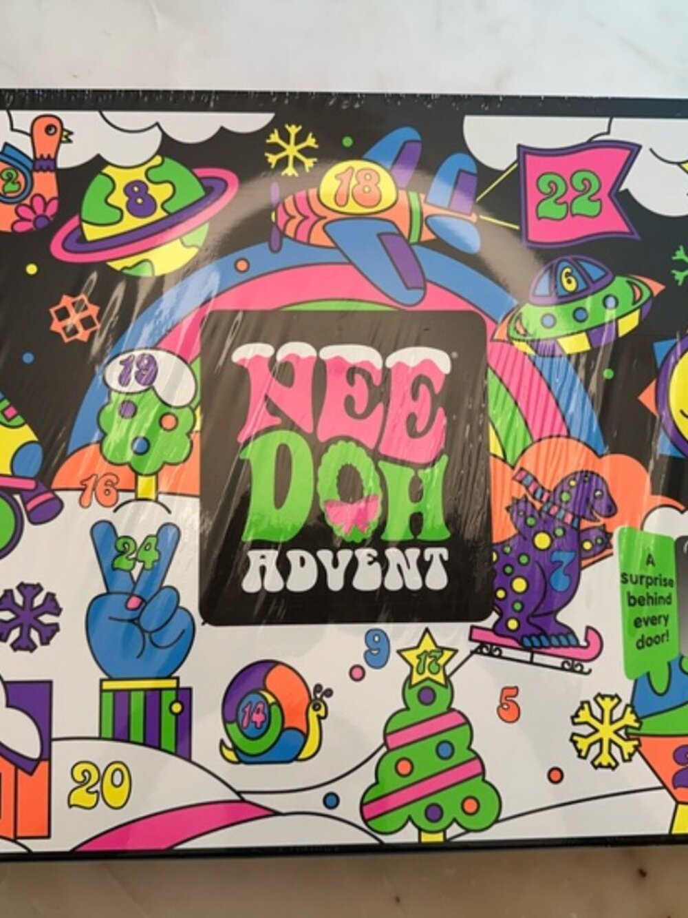NeeDoh Advent Calendar New Sealed Holiday Collectible